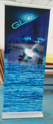 Trade Show Retractable Display Banners , Table Top Retractable Banners 80*200cm