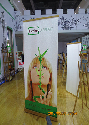 Horizontal Retractable Display Banners Waterproof For Advertising / Events 80*200cm
