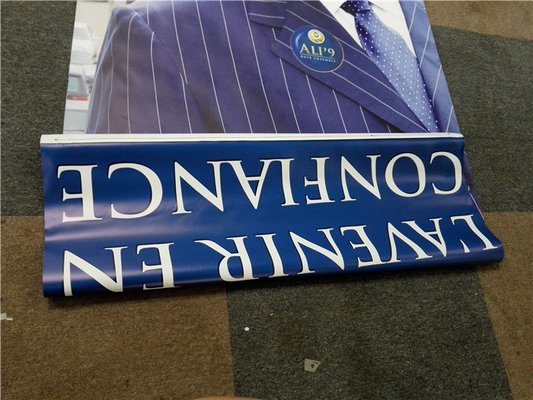 Double Sided Printing PVC Banners with Pole - Custom 2 Sided Pole Banners